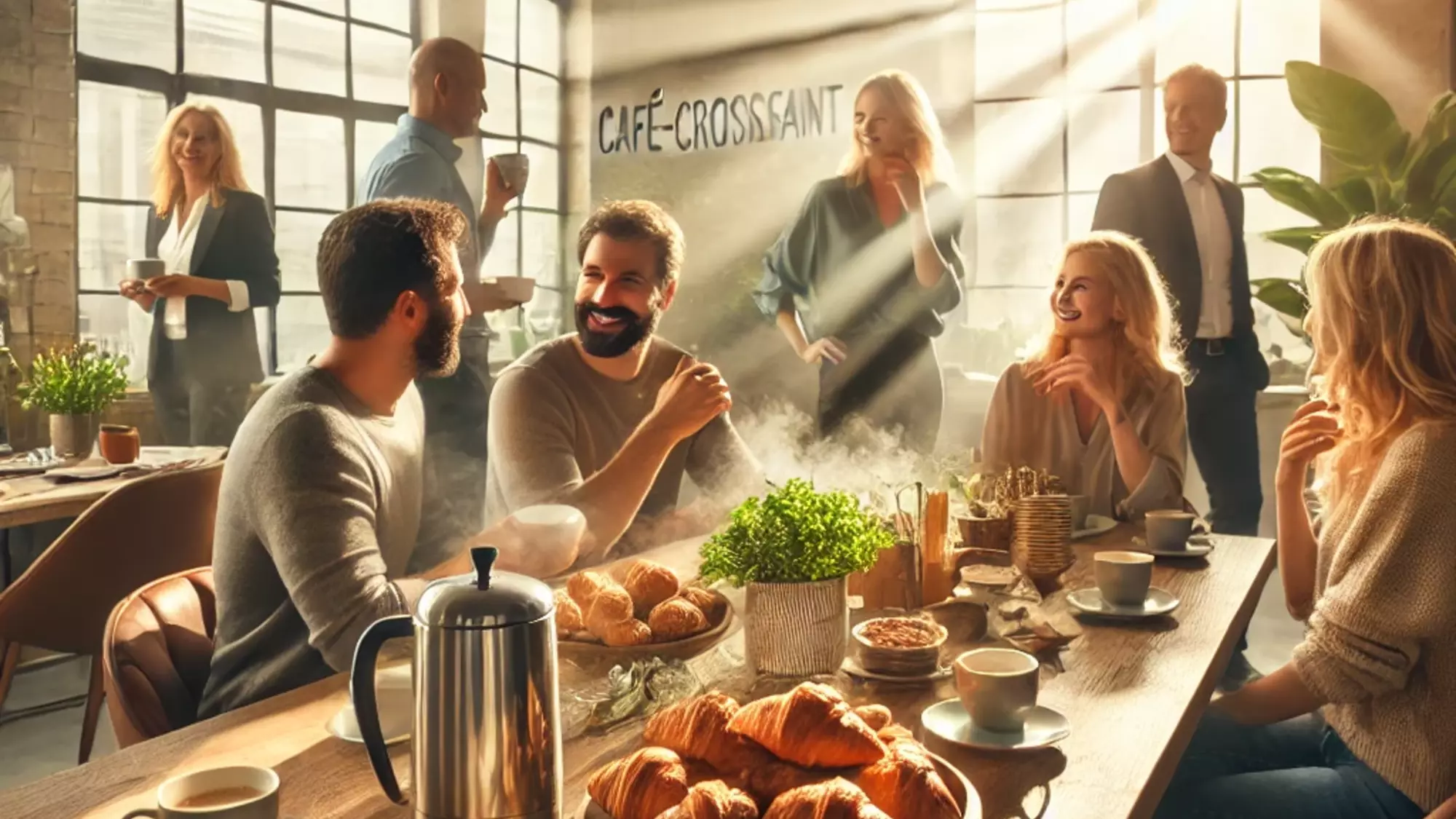 Café croissant